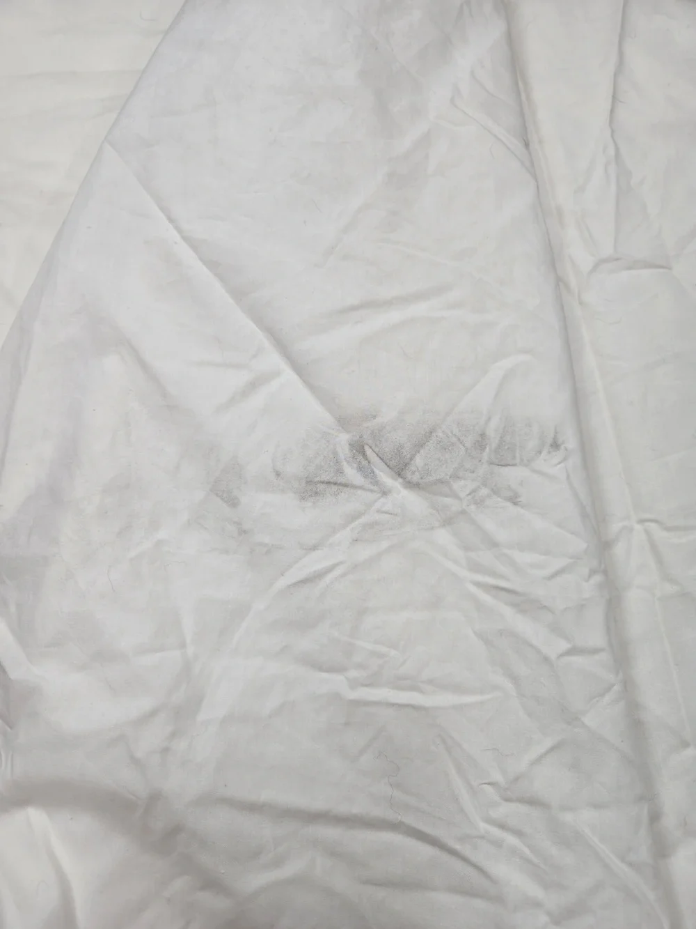 QUINCE Organic Percale Flat Sheet King Ivory 9064